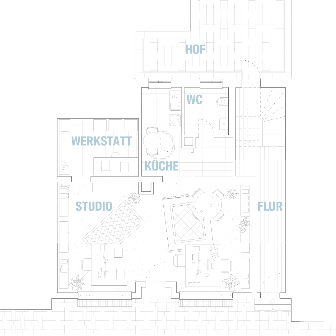 Sanierung Mehrfamilienhaus und Gastronomie ehemaliges Café Kipp Horb, Bauen im Bestand, Architektur, Sanierung